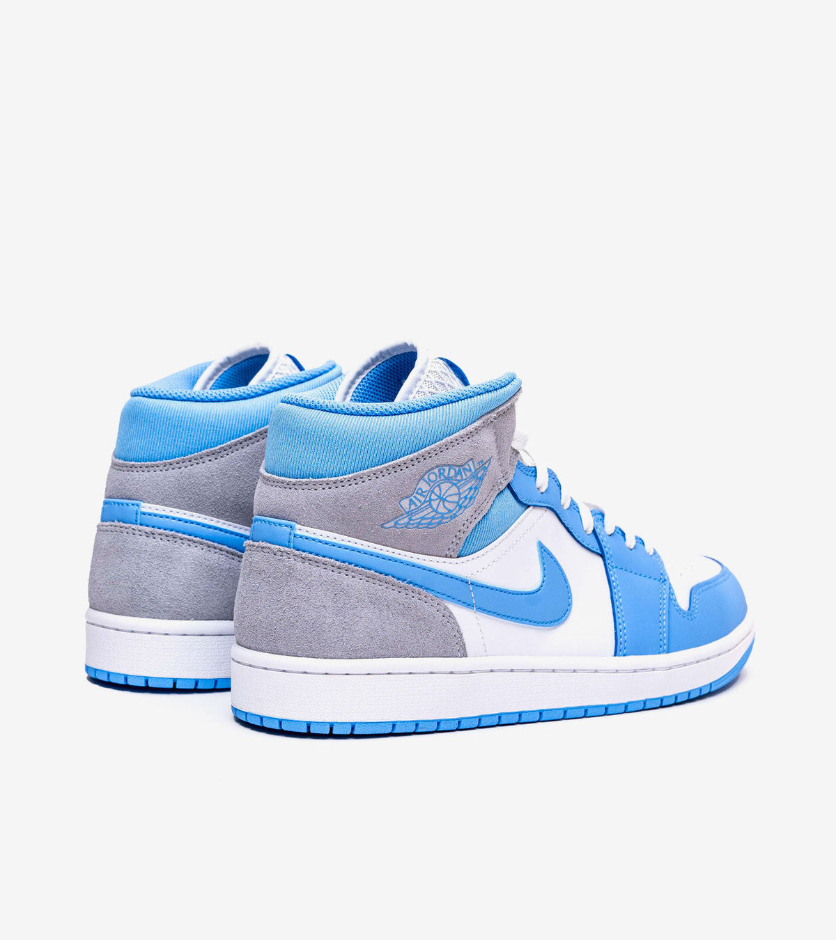 Jordan 1 Mid University Blue Grey — photo 3