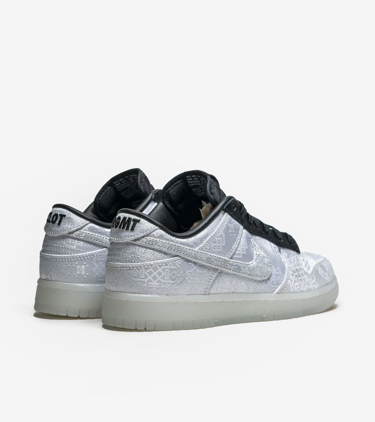 Nike Dunk Low CLOT Fragment White — photo 3