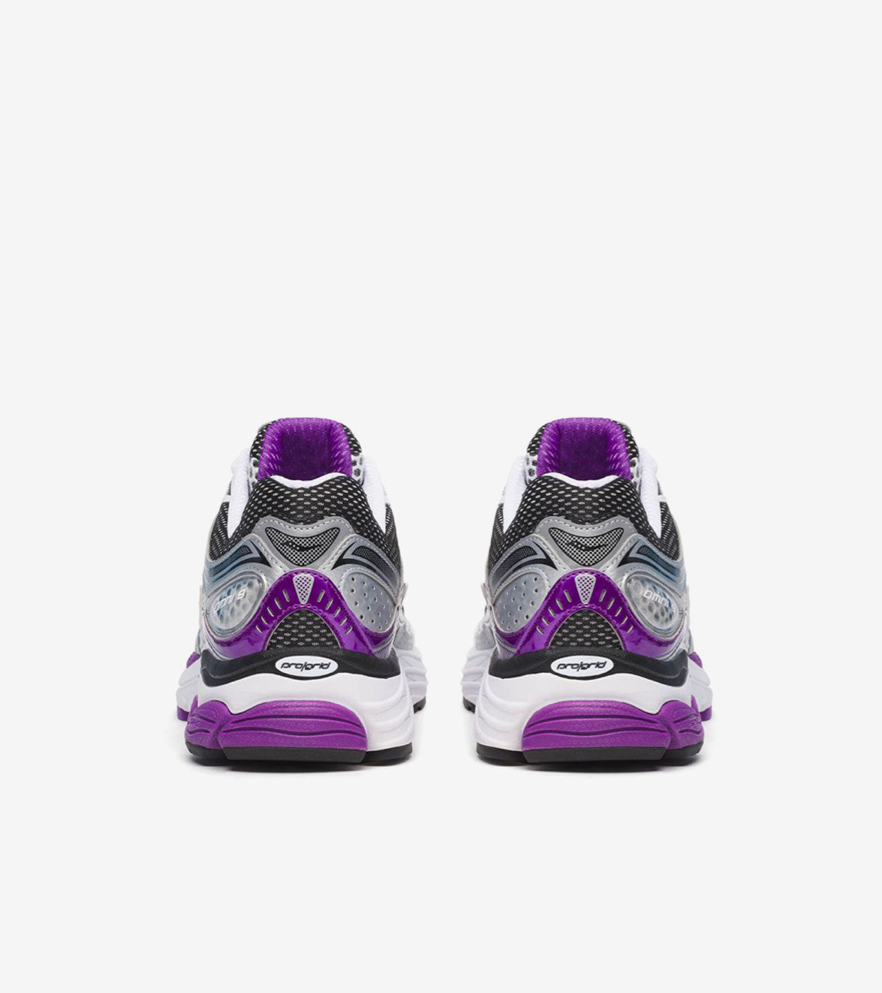 Saucony ProGrid Omni 9 White Black Silver Purple — photo 2